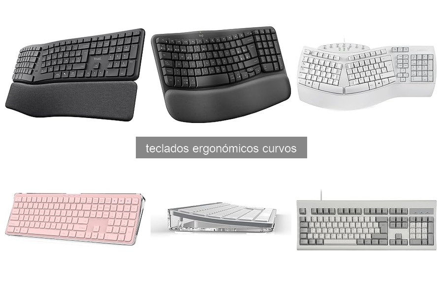Guía de compra de teclados ergonómicos curvos en 2026