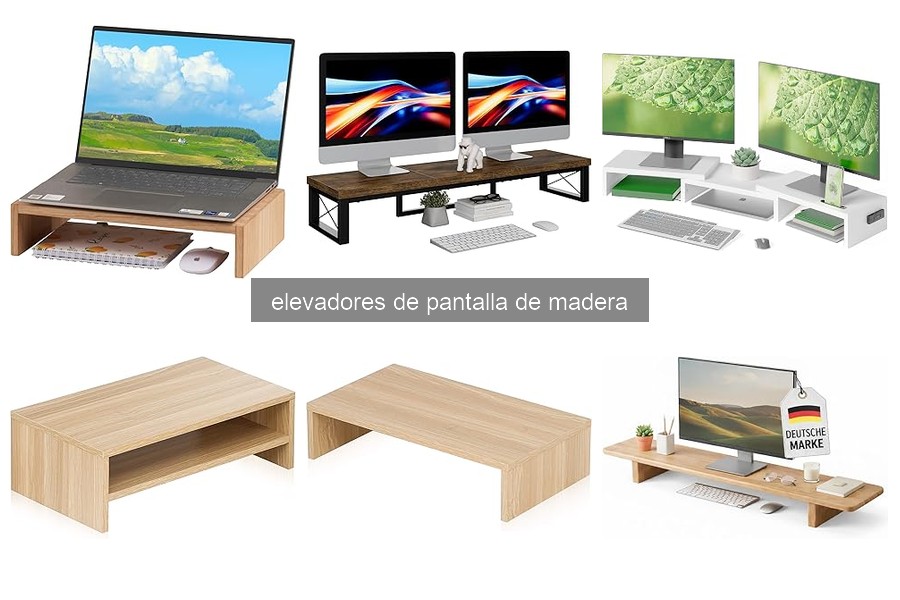 Guía de instalación y ajuste de elevadores de pantalla de madera