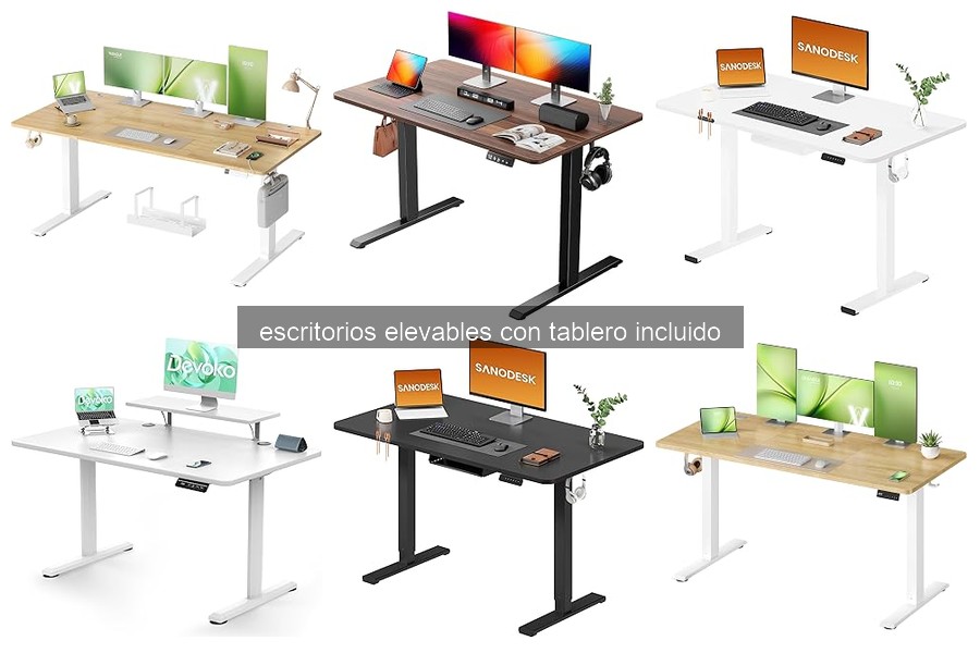 Guía para Elegir el Mejor Escritorio Elevable con Tablero