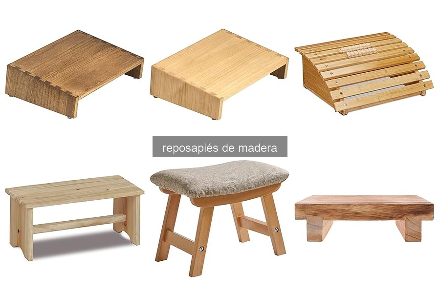 Guía para elegir el mejor reposapiés de madera según tu altura