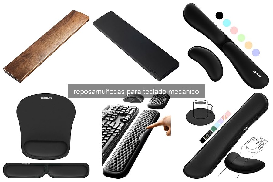 Mejora tu Ergonomía con un Reposamuñecas para Teclado Mecánico