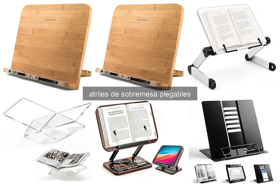 Mejores atriles de sobremesa plegables para trabajar desde casa