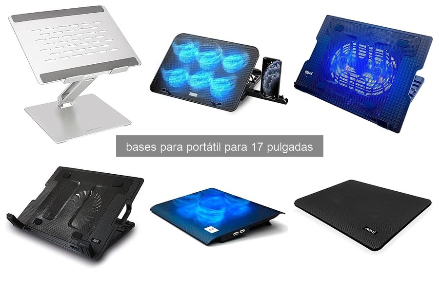 Mejores bases para portátil de 17 pulgadas en 2026