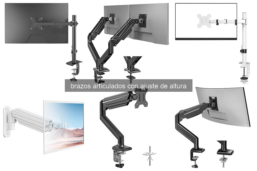 Mejores brazos articulados ajustables para trabajar desde casa