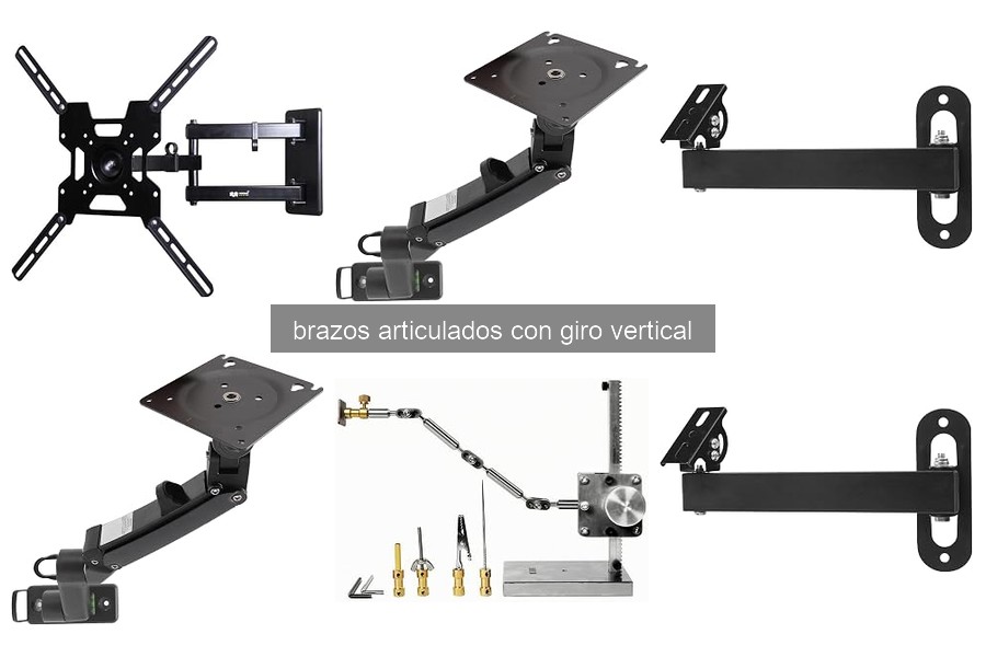 Mejores brazos articulados con giro vertical para home office