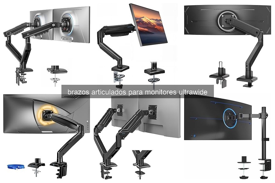 Mejores brazos articulados para monitores ultrawide en 2023
