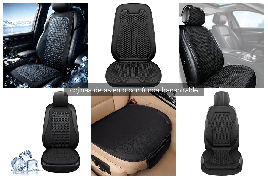 Mejores cojines de asiento con funda transpirable para oficina