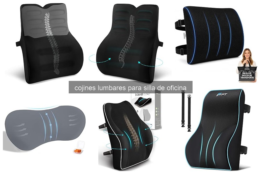 Mejores cojines lumbares para silla de oficina en 2023