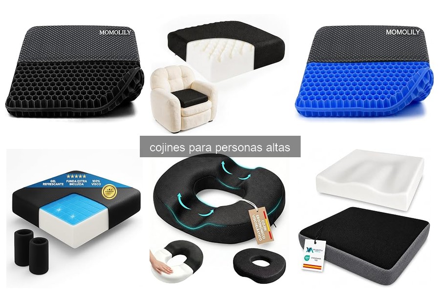 Mejores cojines para personas altas en 2026: comparativa