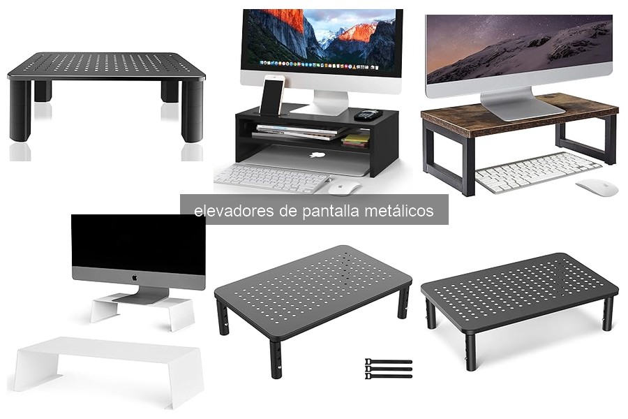 Mejores elevadores de pantalla metálicos para home office 2023