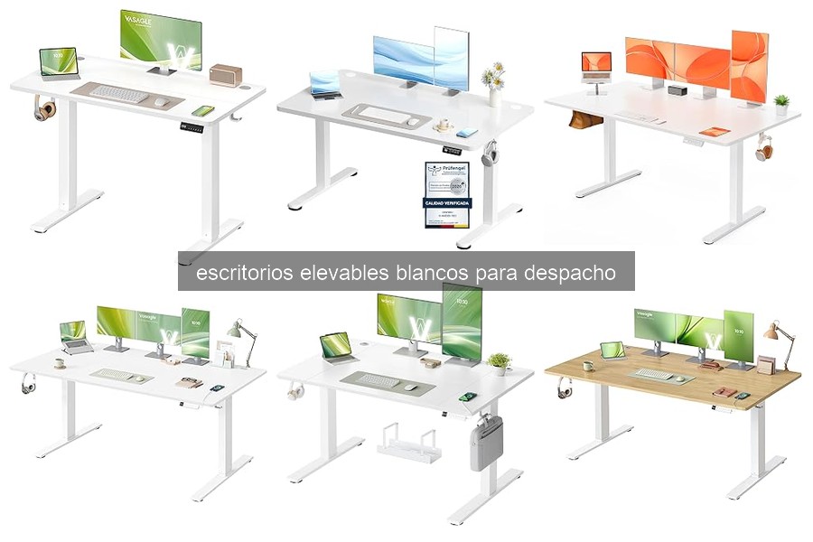 Mejores escritorios elevables blancos para trabajar desde casa