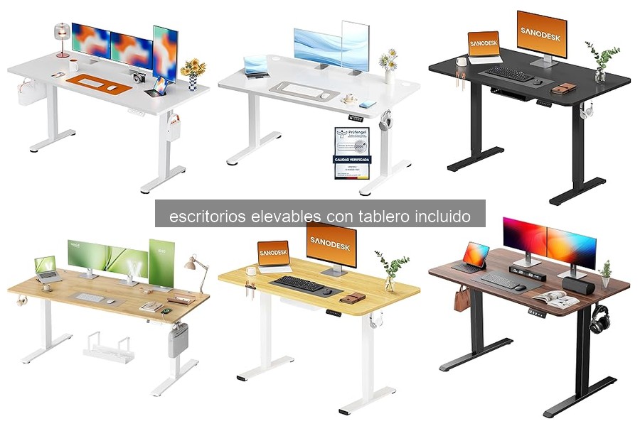 Mejores Escritorios Elevables con Tablero Incluido 2026