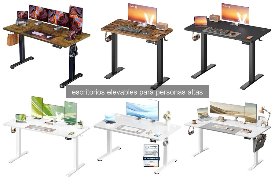 Mejores escritorios elevables para personas altas en 2023