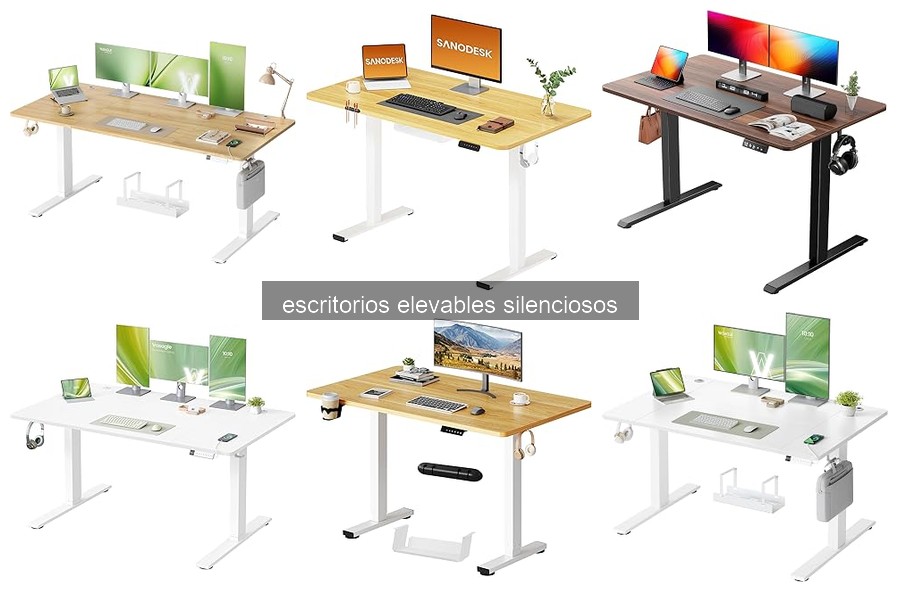 Mejores escritorios elevables silenciosos del 2023: comparativa