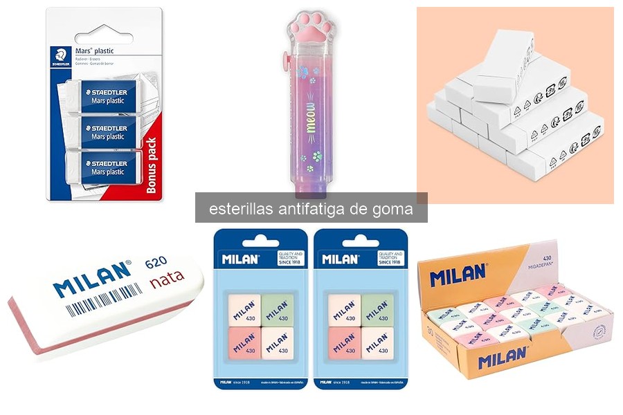 Mejores Esterillas Antifatiga de Goma para Oficina 2026