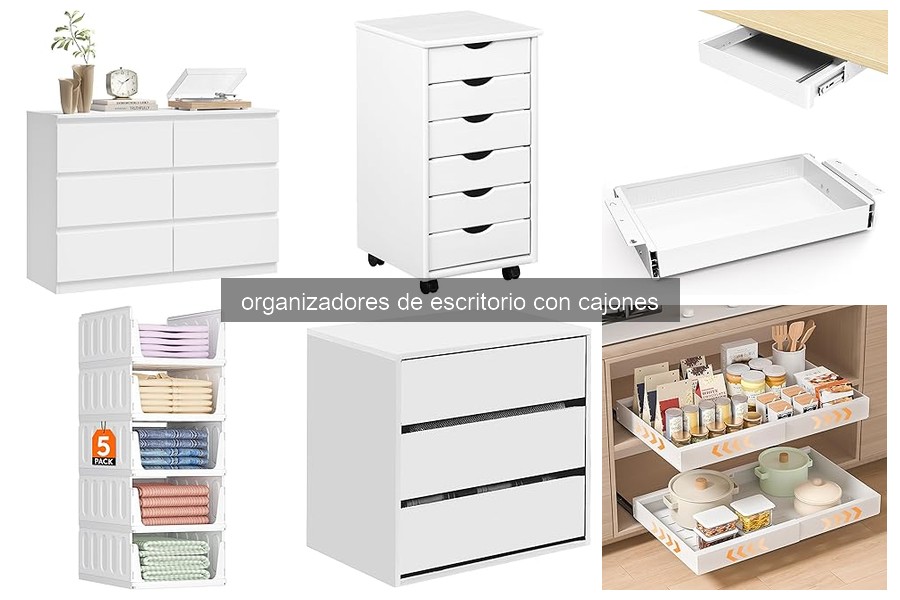 Mejores organizadores de escritorio con cajones para pequeñas oficinas