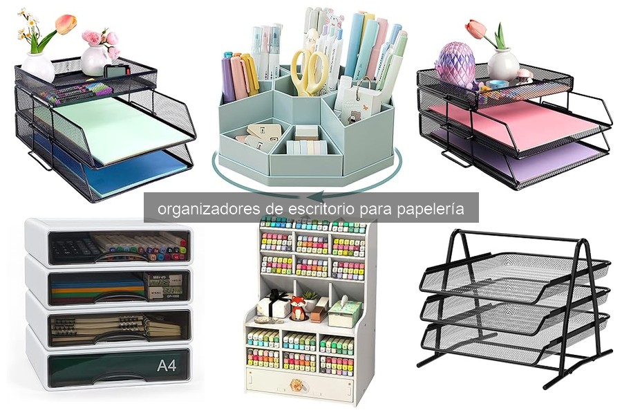 Mejores organizadores de escritorio para papelería en 2026