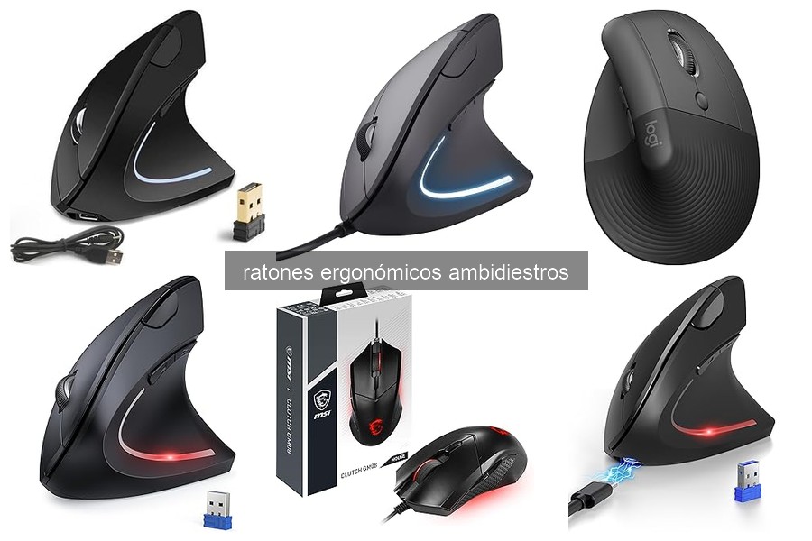 Mejores ratones ergonómicos ambidiestros en 2026