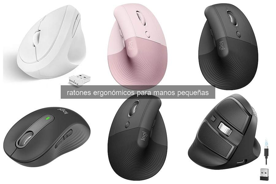 Mejores ratones ergonómicos para manos pequeñas en 2023