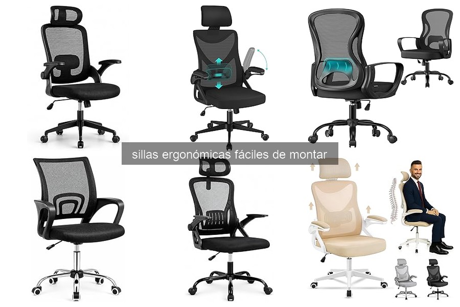 Mejores sillas ergonómicas fáciles de montar en 2023