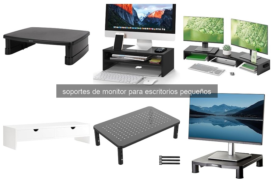 Mejores soportes de monitor para escritorios pequeños 2023