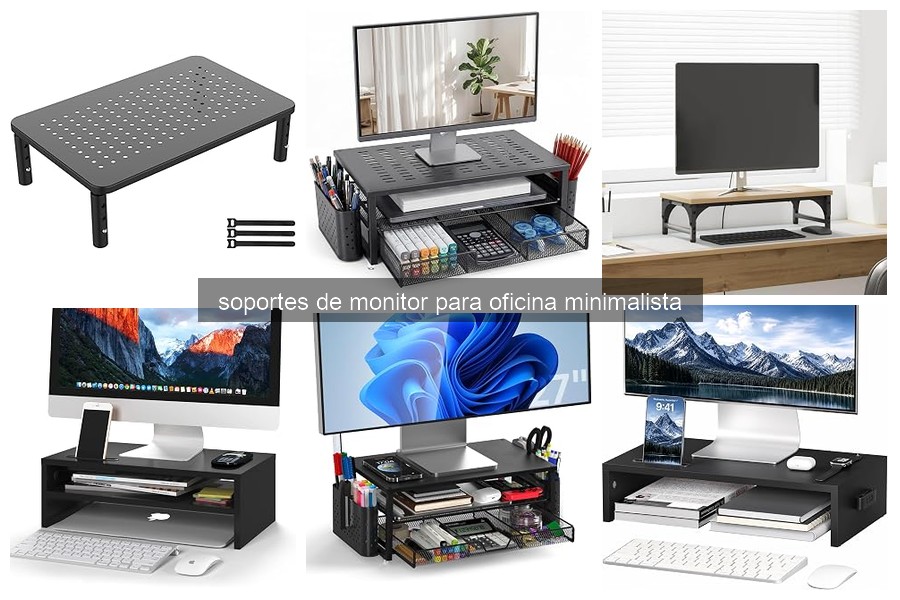 Mejores soportes de monitor para oficina minimalista en 2026