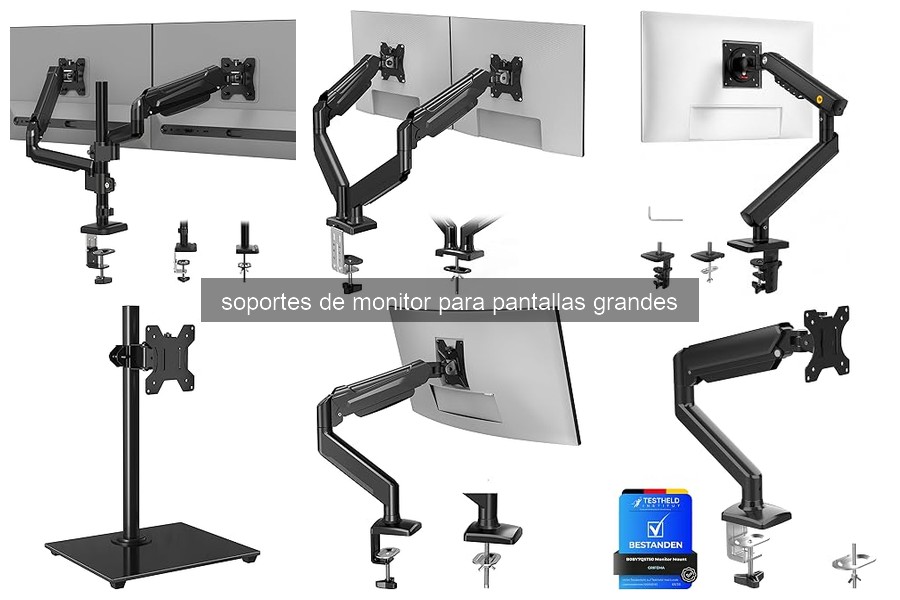 Mejores Soportes de Monitor para Pantallas Grandes en 2026