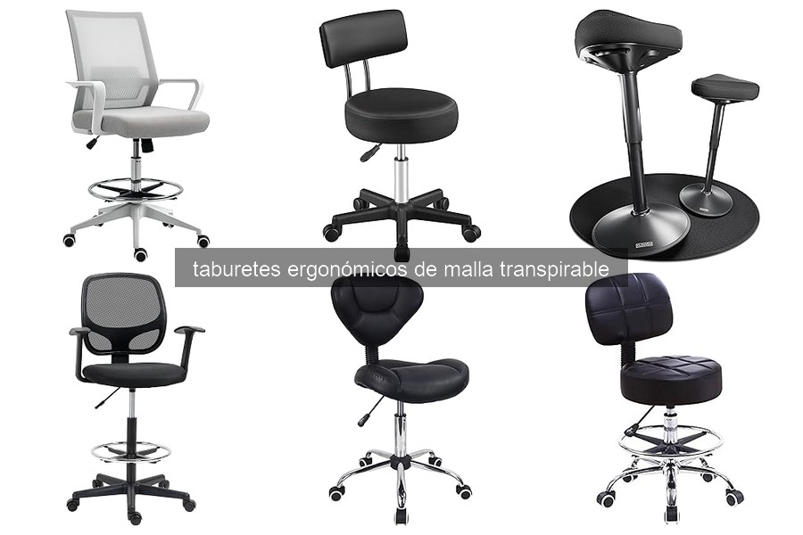 Mejores taburetes ergonómicos de malla para trabajar en casa