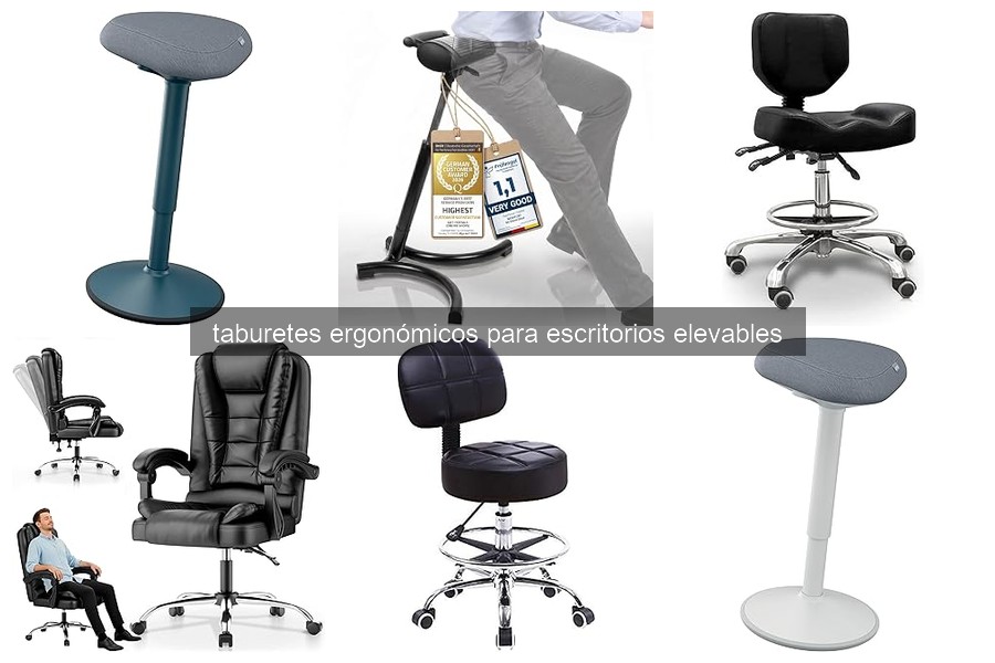 Mejores taburetes ergonómicos para escritorios elevables 2026