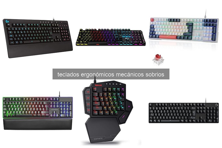 Mejores teclados ergonómicos mecánicos para oficina en 2026