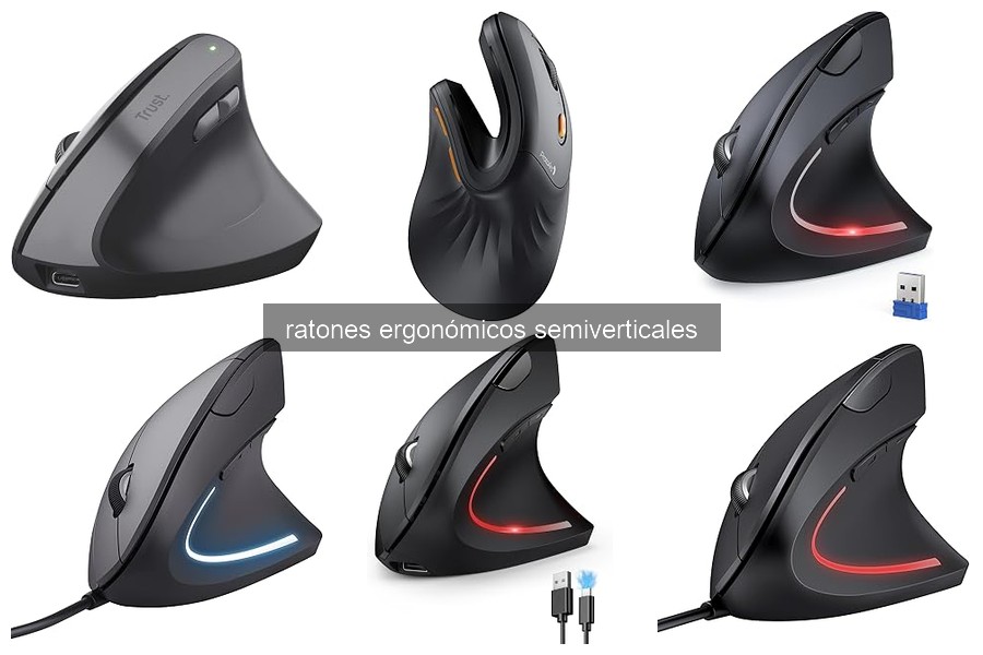 Problemas comunes con ratones ergonómicos semiverticales