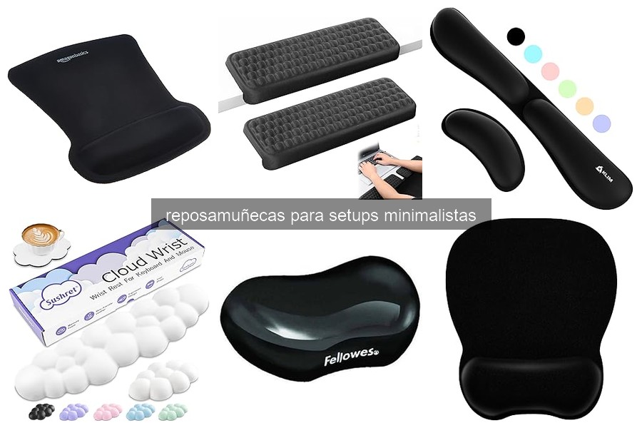 Problemas comunes con reposamuñecas y soluciones efectivas