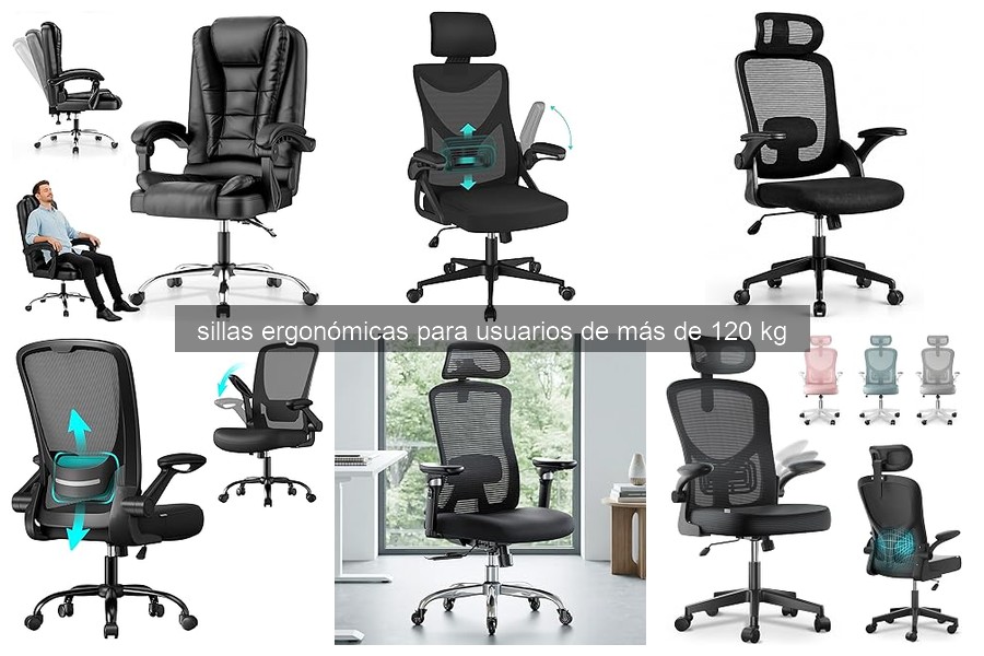 Problemas comunes con sillas ergonómicas para +120 kg