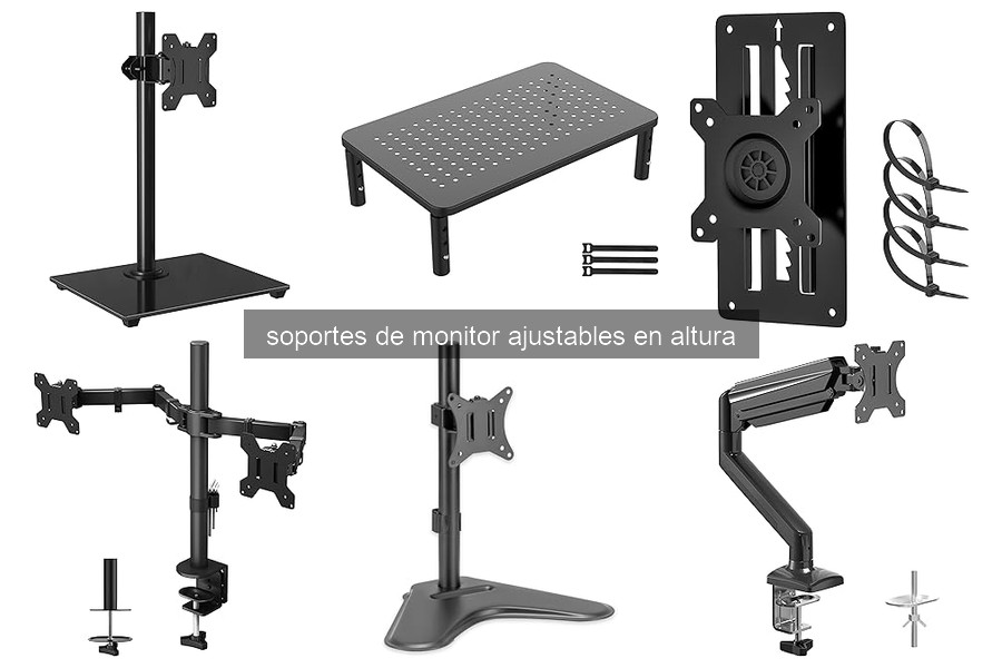 Problemas comunes con soportes de monitor ajustables