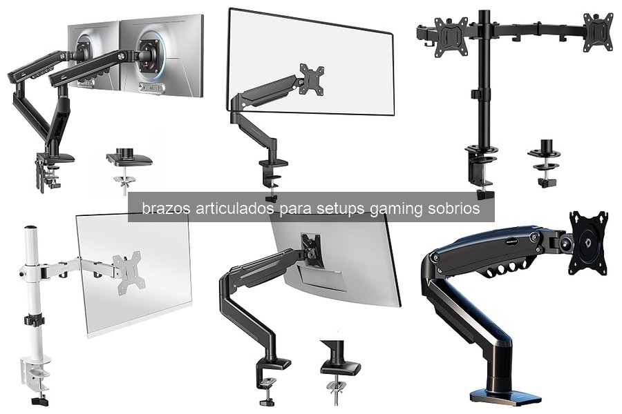 Problemas comunes de brazos articulados en setups gaming