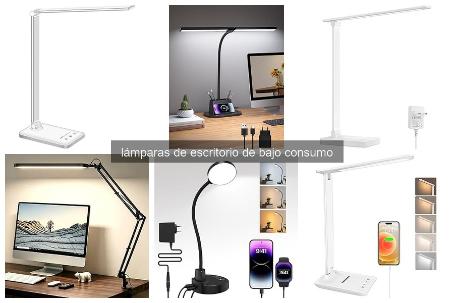 Problemas comunes de lámparas de escritorio de bajo consumo