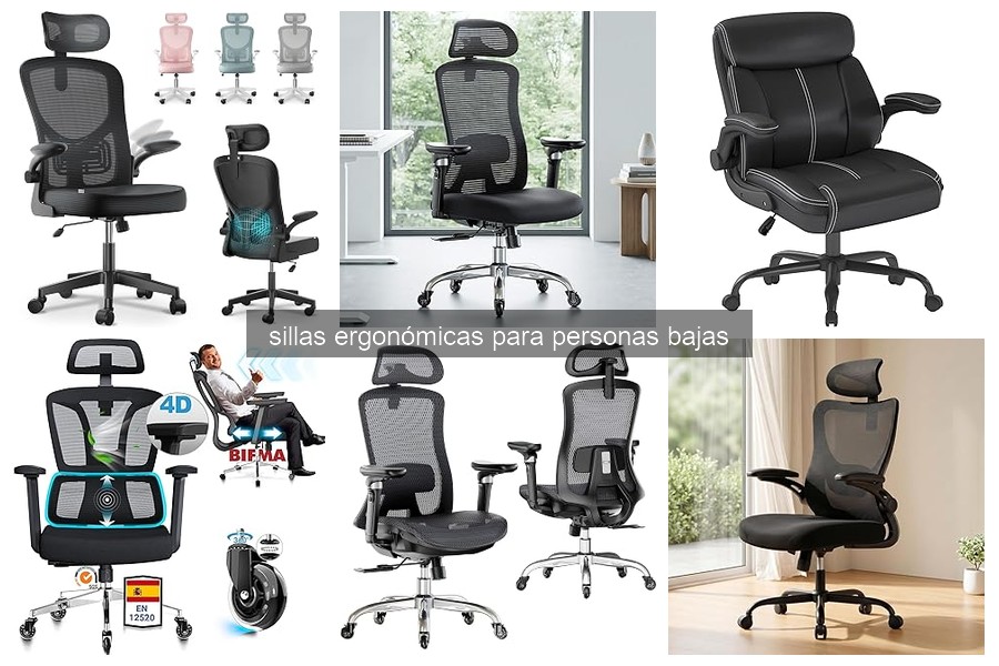 Problemas Comunes de Sillas Ergonómicas para Personas Bajas