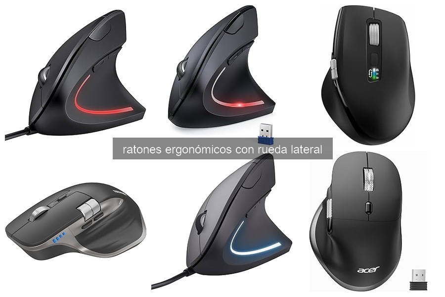 Problemas y soluciones con ratones ergonómicos laterales