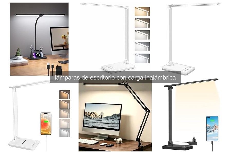 Problemas y soluciones de lámparas de escritorio con carga inalámbrica