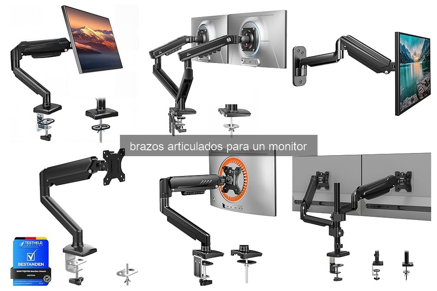 ¿Qué es un brazo articulado para monitor? Beneficios y más