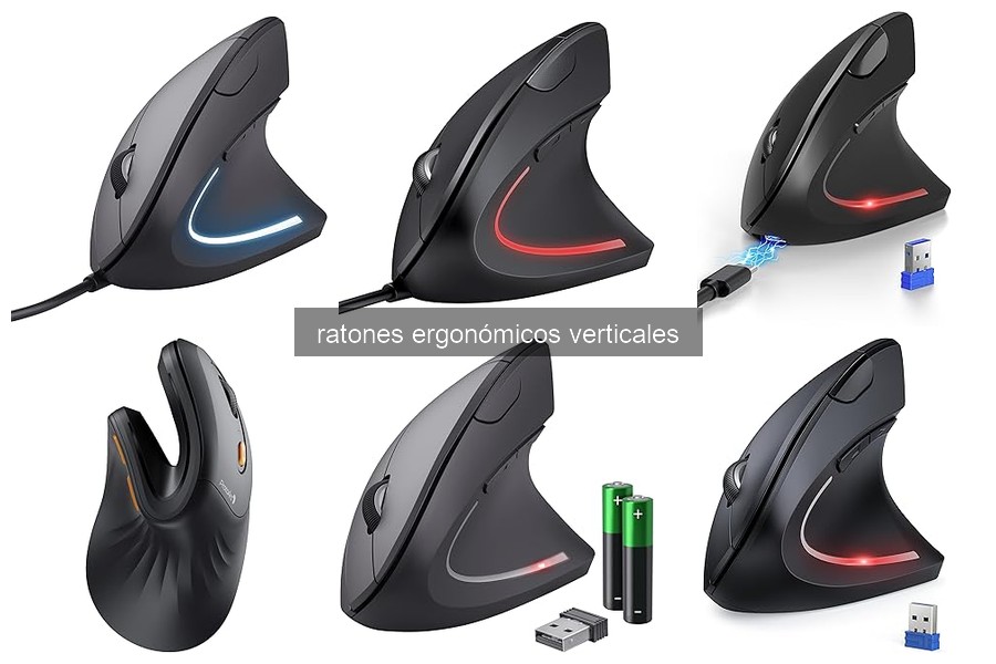 ¿Qué es un ratón ergonómico vertical y cómo funciona?