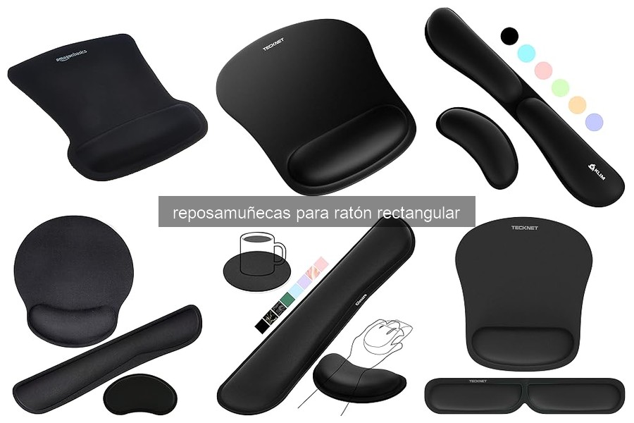 ¿Qué es un reposamuñecas rectangular y sus beneficios?