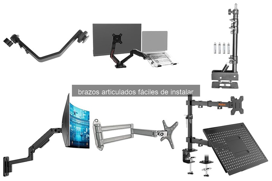 ¿Qué son los brazos articulados y cómo funcionan?