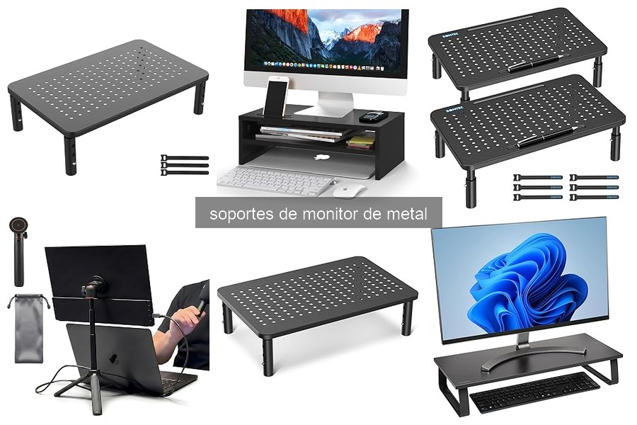 Soportes de monitor de metal: ¿Qué son y sus ventajas?