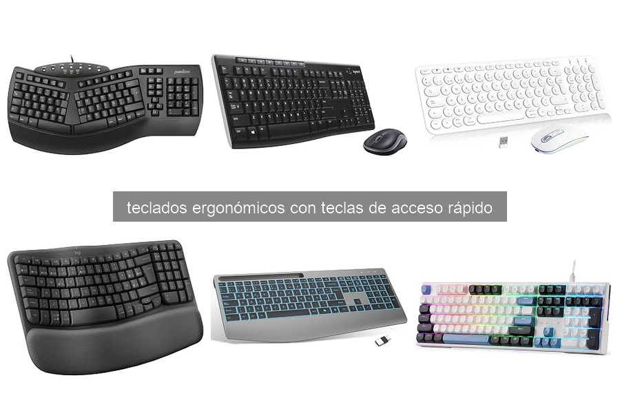 Teclados Ergonómicos con Teclas de Acceso Rápido: Ventajas y Características