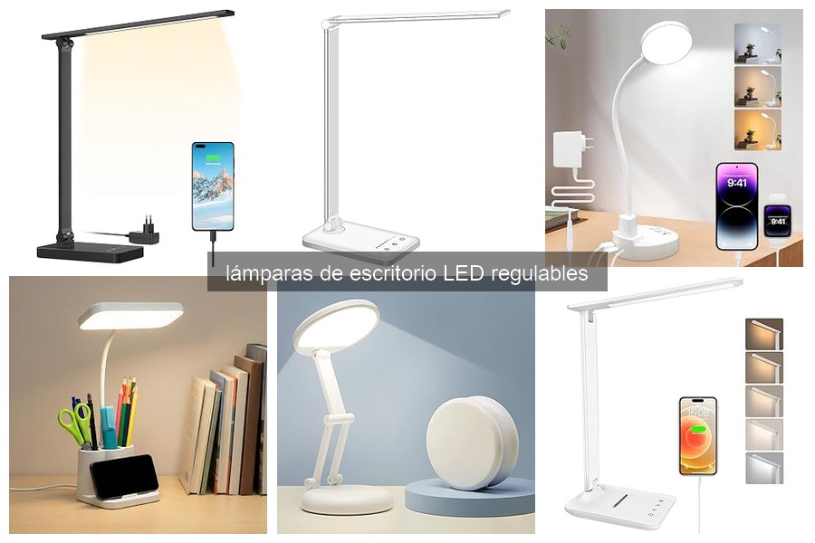 Ventajas de las Lámparas de Escritorio LED Regulables