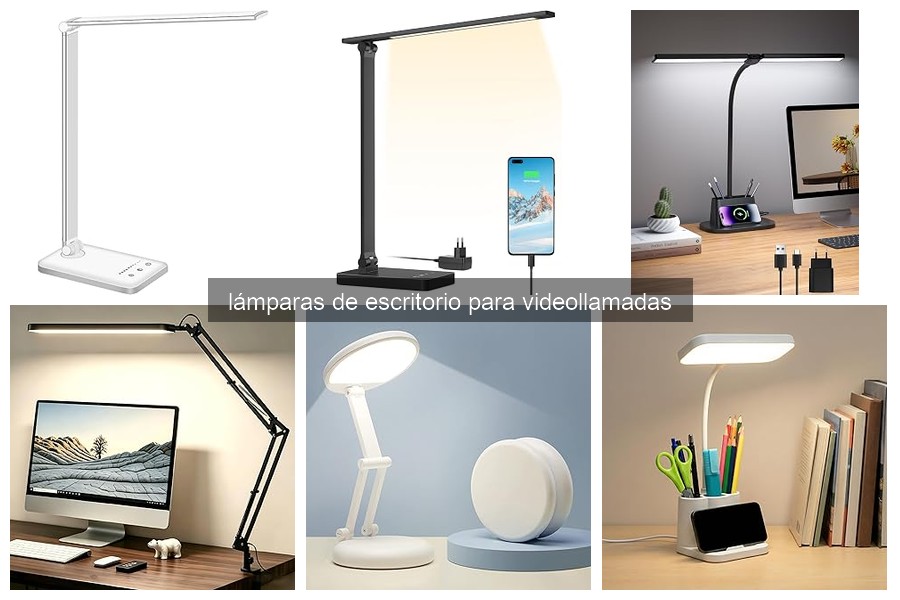 Ventajas de usar lámparas de escritorio en videollamadas