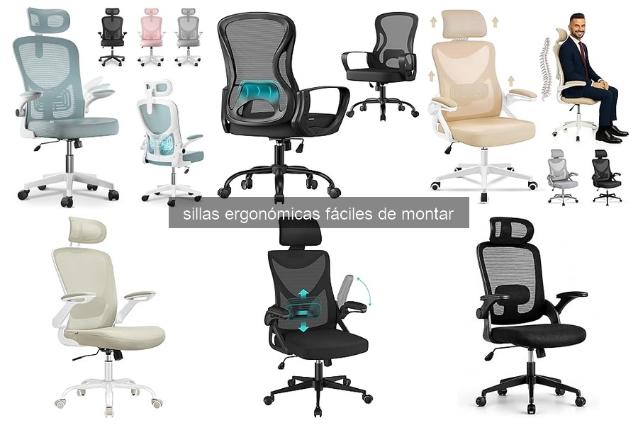 Ventajas de usar sillas ergonómicas fáciles de montar