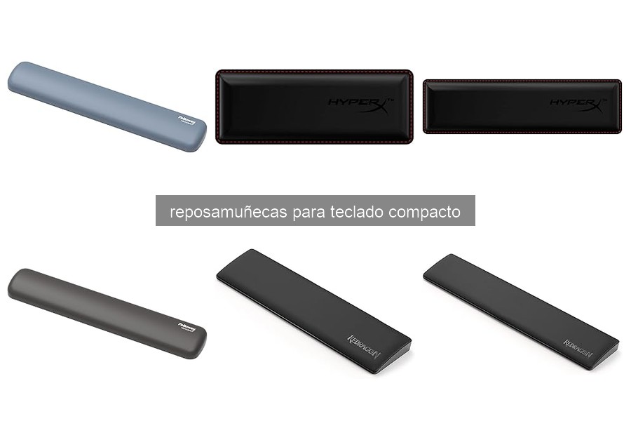 Ventajas y desventajas de los reposamuñecas para teclado compacto